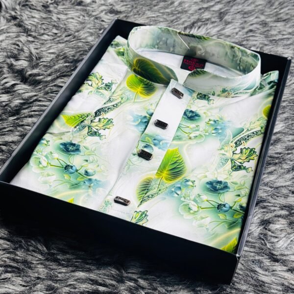 China Cotton Stitch - Green